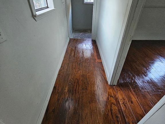Hallway to Laundry area/back door