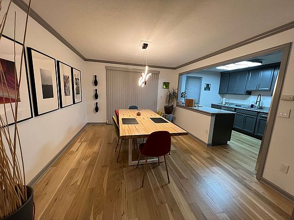 Dining Room open to kitchen