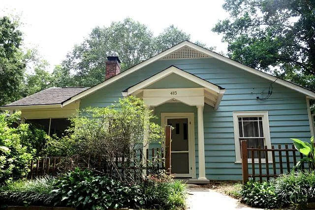 Front yard is being newly landscaped.