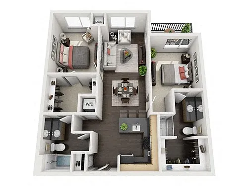 Floor plan The Locomotive