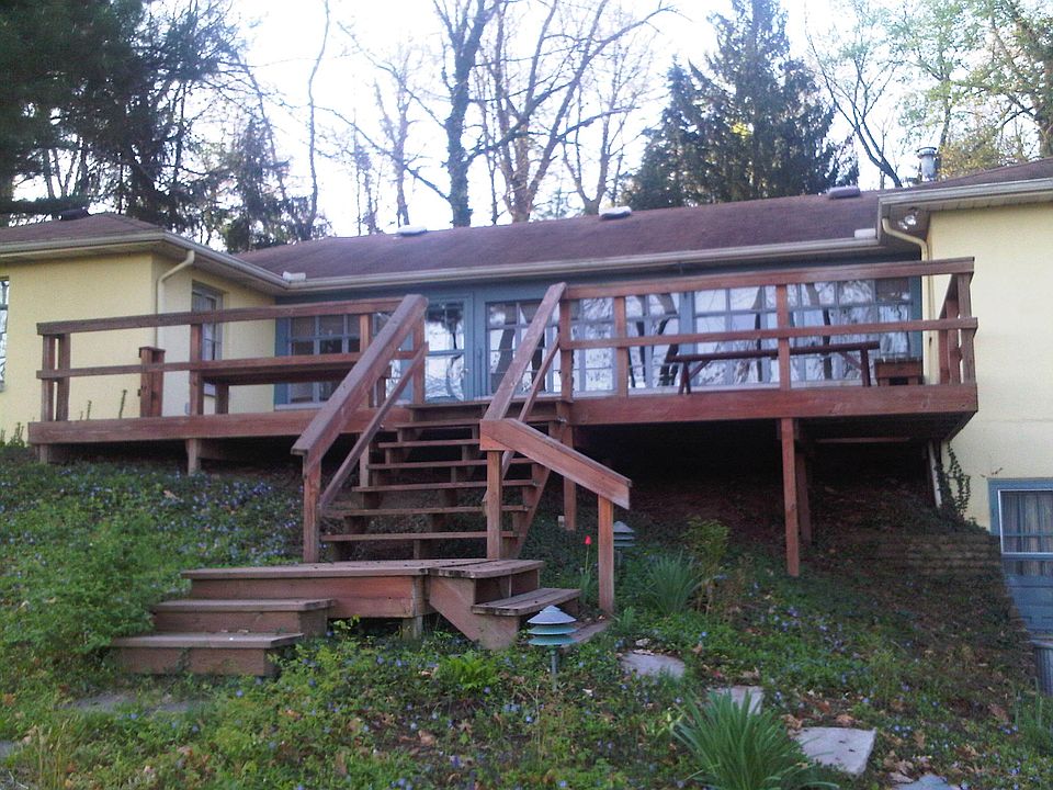 Sunroom and deck 