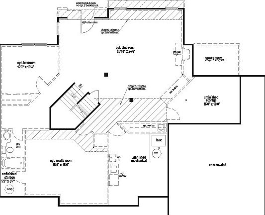 Edgemoore "Devon" model - basement
