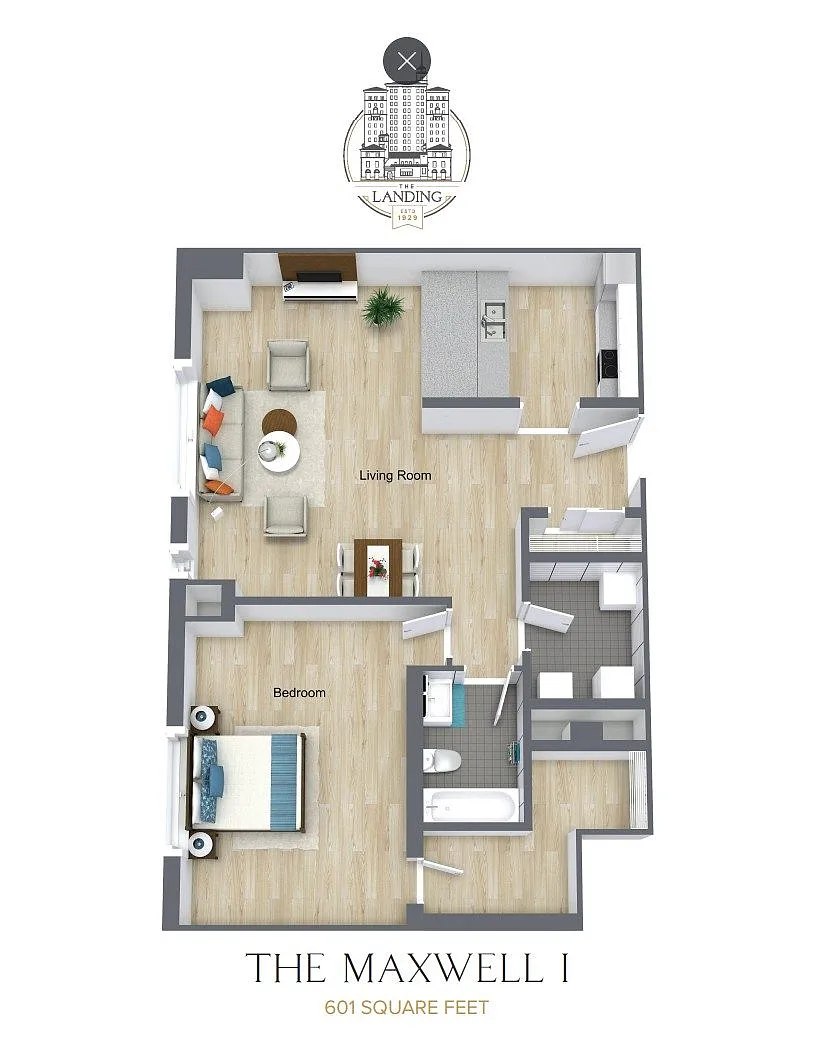 Floor plan The Maxwell I