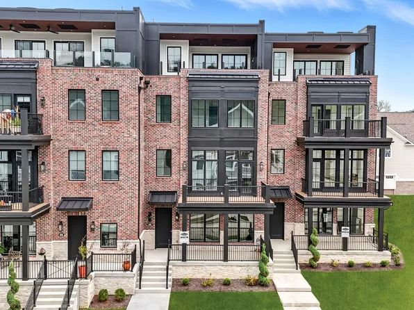 The Overlook Brownstones Plan, The Rivers Edge of Oakmont