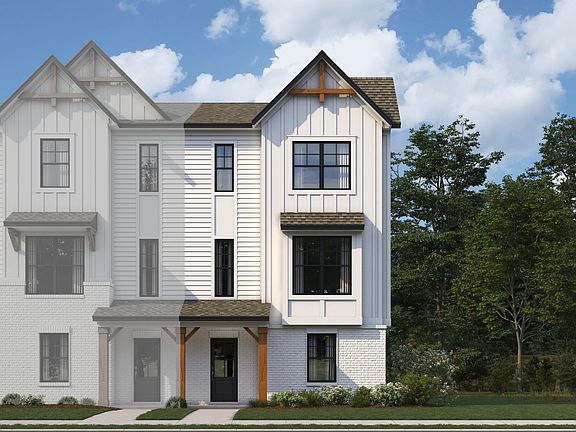 3-Story Farmhouse Elevation 3