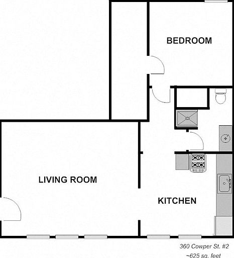 2nd image of 360 Cowper St #2665066