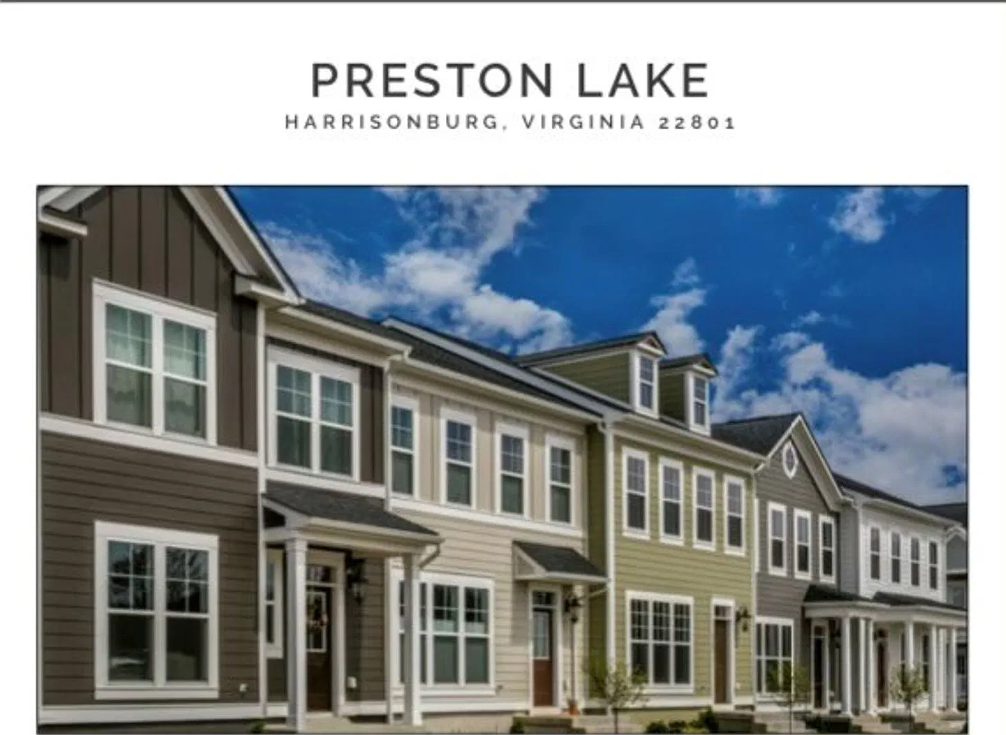 Luxury Townhouse With Detached Two Car Garage and Court Yard in Preston Lake — Photo 1