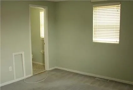 Bedroom has it's own half bath