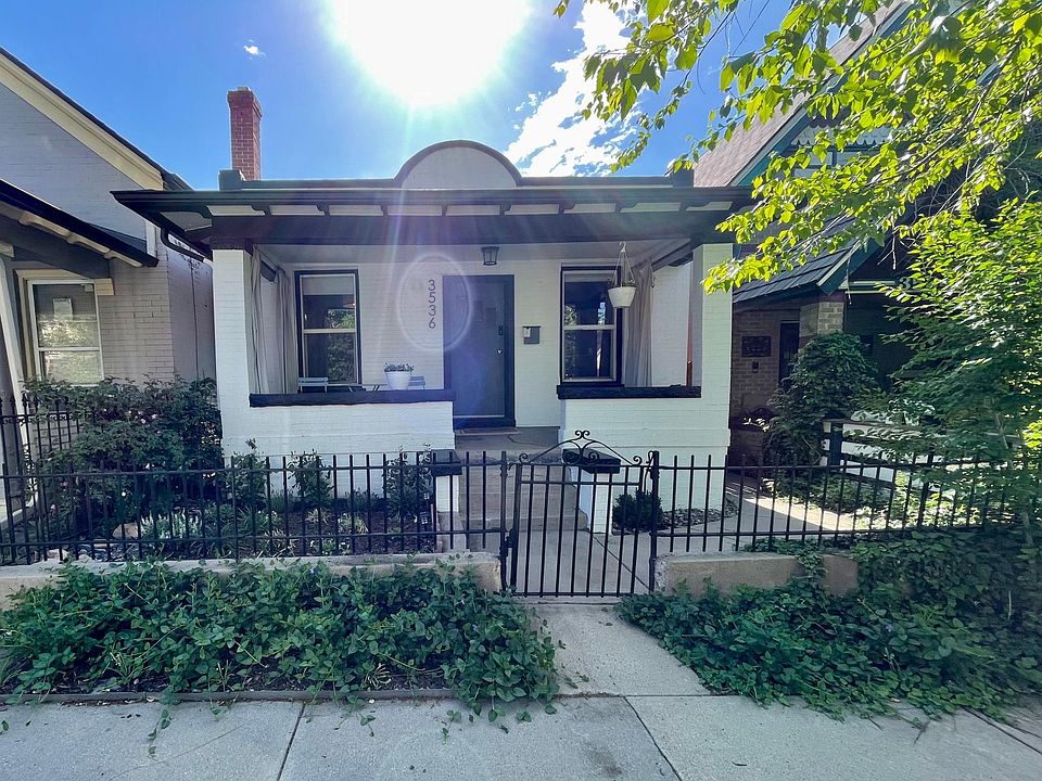 Single-family home on lovely tree-lined block.