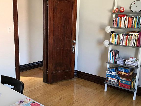 One of the 3 bedrooms, currently used as an office