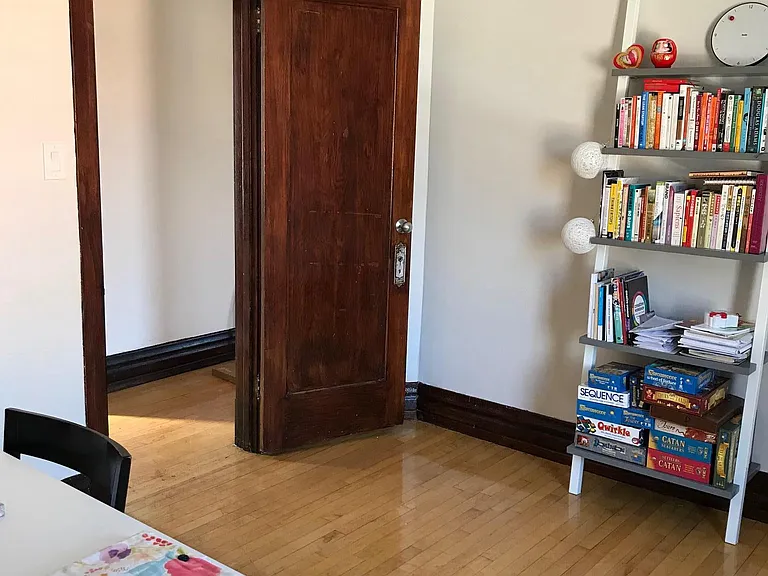 One of the 3 bedrooms, currently used as an office