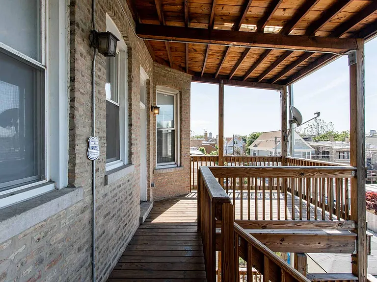 Remodeled Unit - Back Porch
