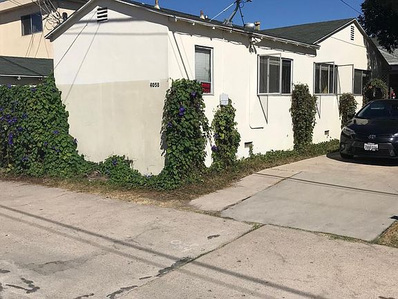 back of house and parking