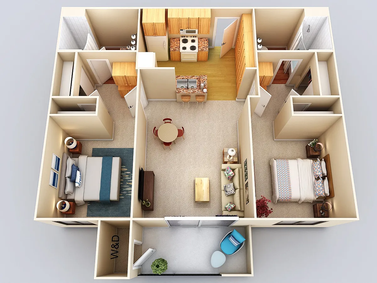 Floor plan Fiji