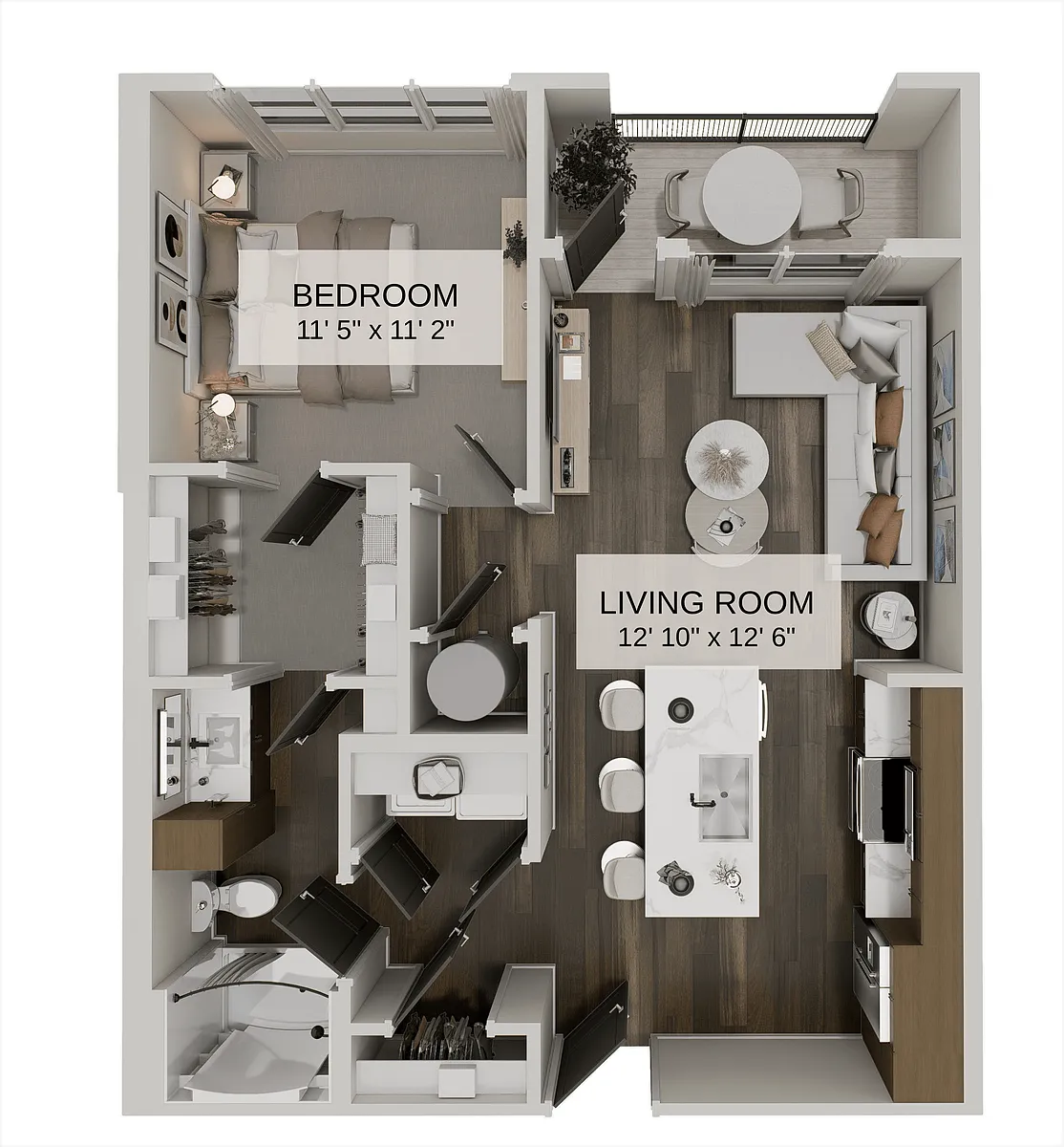 Floor plan Canyon Select (A1C)