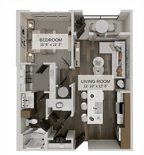 Floor plan Canyon Select (A1C)