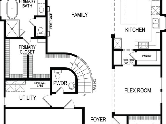 Cooper F First Floor Plan
