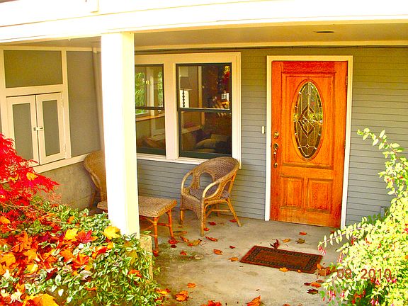 Separate private entrance