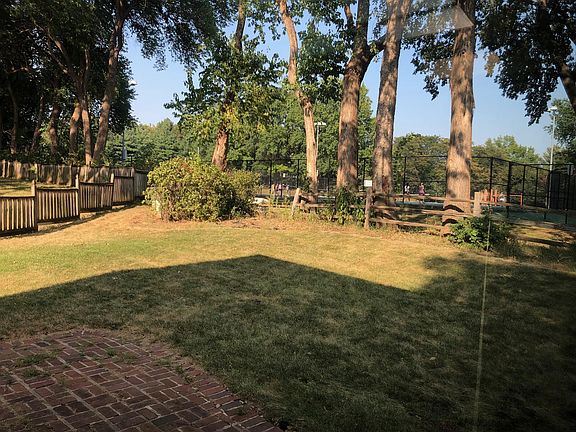 Backyard with Park amenities