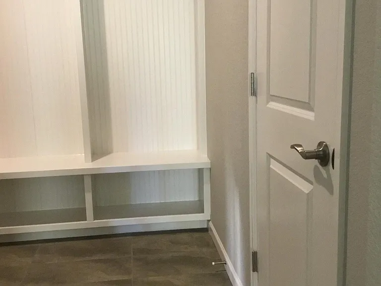 deep closet door to the right