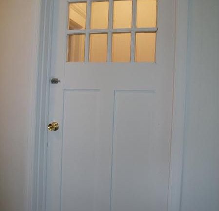 Front entry to main house
