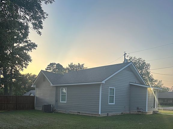 left side, back yard