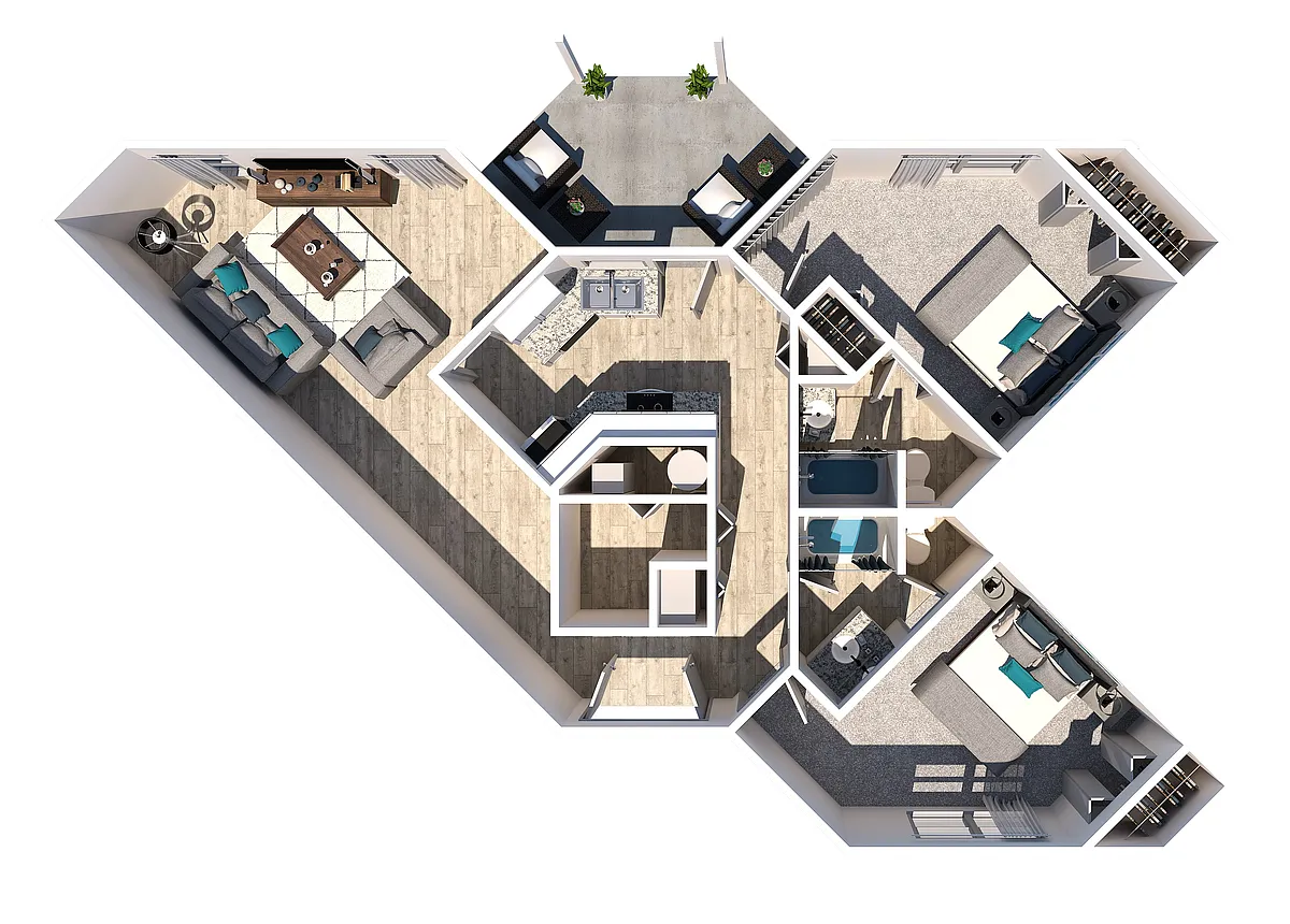 Floor plan The Villa