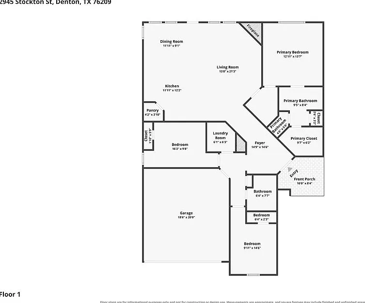3 bed, 2.0 bath, 1564 sqft, $2,060 — Photo 2