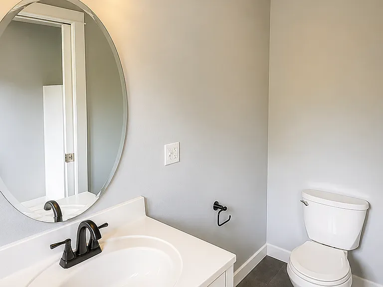 half bath on main level
