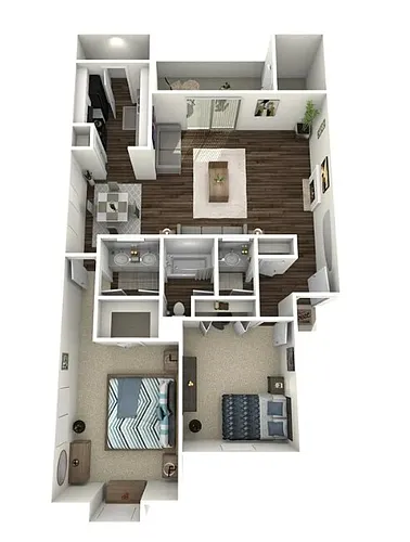 Floor plan B1