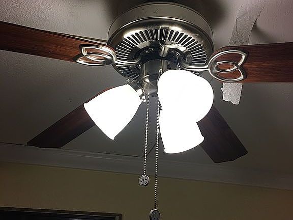 Ceiling fans in every room 