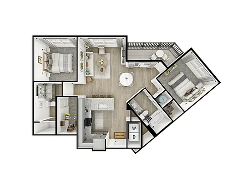 Floor plan B7
