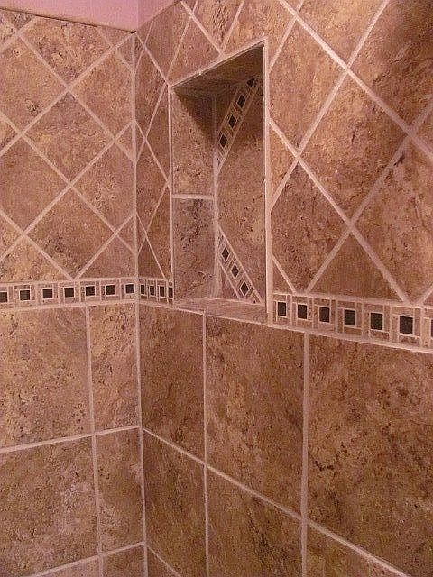 Large Tiled Shower