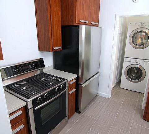 Kitchen and laundry room