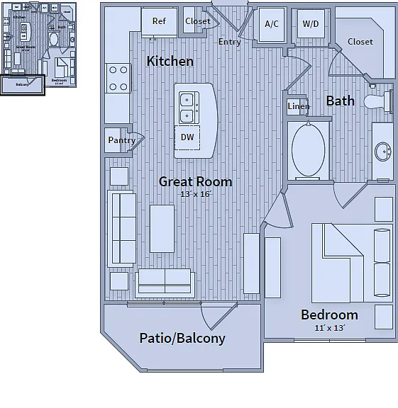 The Belvedere at Springwoods Village Apartments — Photo 39