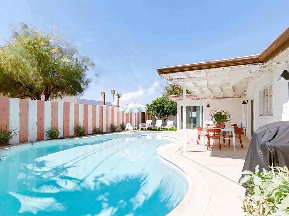 Mid-Century Mod Home for Rent ; 3 bedroom 2 baths ; 4 beds, HEATED POOL ; Old Town Scottsdale