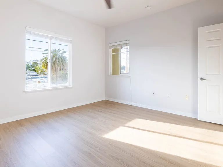 Bedroom with Hard Surface Flooring
