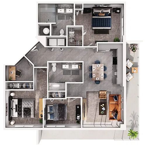 Floor plan C5