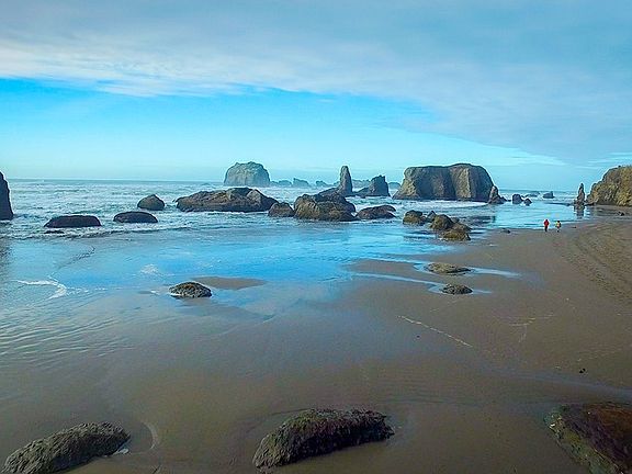 Bandon beach view