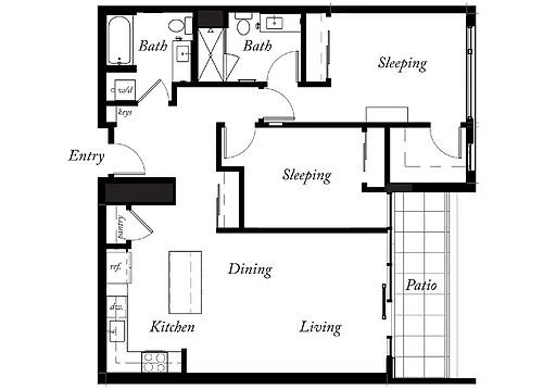 Floor plan B24