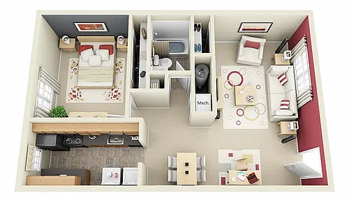 Floor plan Willow