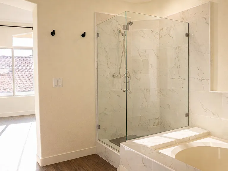 brand new master bathroom
