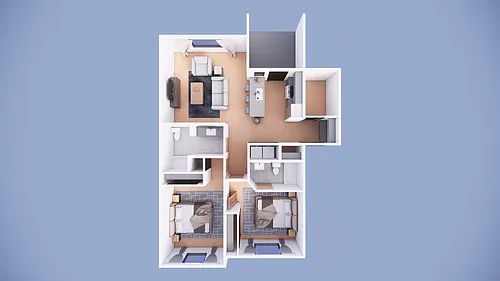 Floor plan Crux