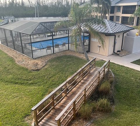 Pool area