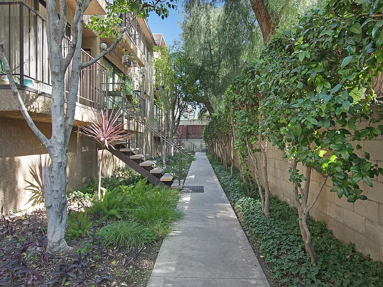 Verdant walkway