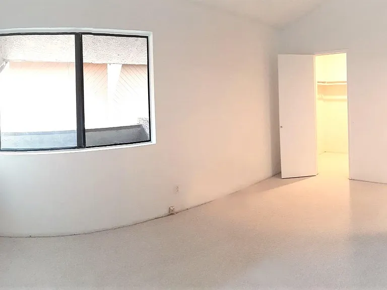 Second room with walk-in closet