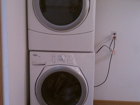 stackable washer and dryer