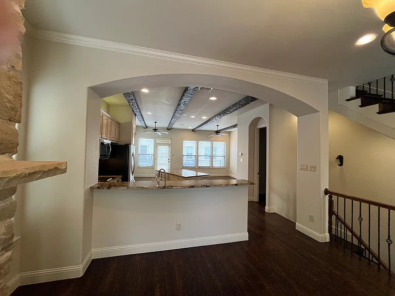 Dining area and the main living room
