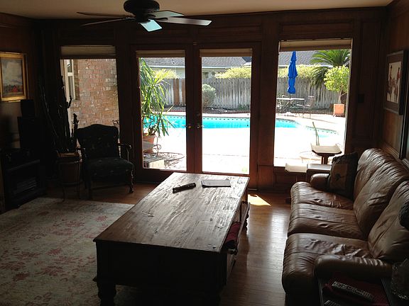 den and pool view