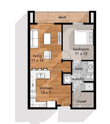 Floor plan Serenity